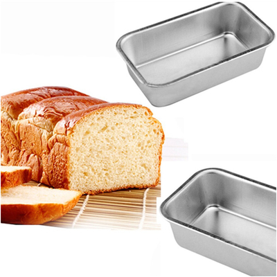 RK Bakeware الصين خدمة الغذاء NSF 600g غير صلب 4 أحزمة مزرعة ساندوتش أبيض خبز علبة