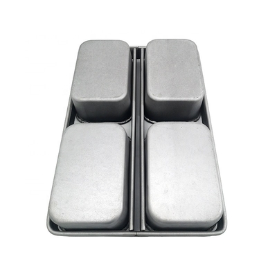 RK Bakeware الصين خدمة الغذاء NSF 600g غير صلب 4 أحزمة مزرعة ساندوتش أبيض خبز خبز وعاء