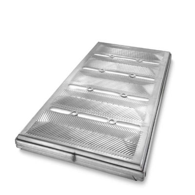 Rk Bakeware الصين-شيكاغو المعدنية الصناعية 4 أحزمة السيليكون الزجاجية غير المقشرة Pullman الخبز العفن