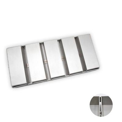 Rk Bakeware الصين-شيكاغو المعدنية السيليكون الزجاجية 5 شريط الخبز القوالب مفتوحة فوق