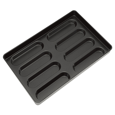 Rk Bakeware China-600X400 Nonstick Hot Dog Bun Pan /Hot Dog Pan (حساء الكلاب الساخنة في الصين)