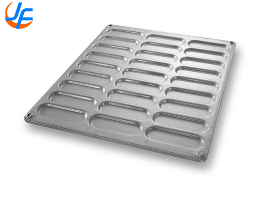 RK Bakeware الصين-PFA فنجان بون كلاستر الهوت دوغ بدون عصا مع جدران جانبية مصفوفة للمخابز الصناعية