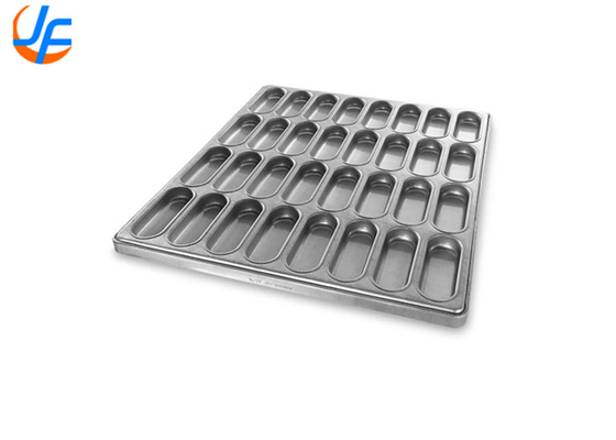RK Bakeware الصين-PFA فنجان بون كلاستر الهوت دوغ بدون عصا مع جدران جانبية مصفوفة للمخابز الصناعية