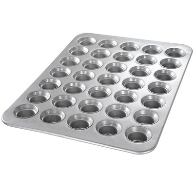 RK Bakeware الصين - 12 كوب 3 أوقية مقلاة فطائر غير صلبة Fda علب الخبز التجارية من الألومنيوم