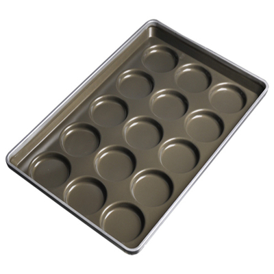 RK Bakeware الصين الخدمات الغذائية NSF Nonstick الصناعية كعكة الكعك وعاء كعكة كوب كيك