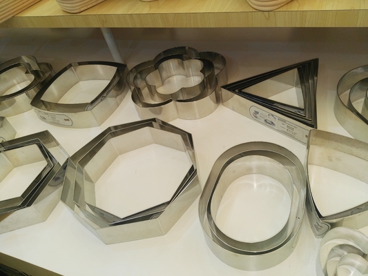 RK Bakeware China Foodservice NSF حلقة كعكة من الفولاذ المقاوم للصدأ
