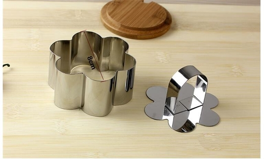 RK Bakeware الصين خدمة الطعام NSF الفولاذ المقاوم للصدأ Mousse كعكة حلقة الكعك حلقة