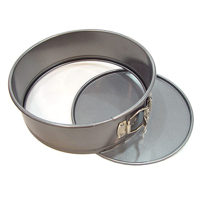 RK Bakeware China Foodservice NSF Tart Quiche جبن كعكة وعاء / Springform المقلاة مع الفضة واللون الأسود