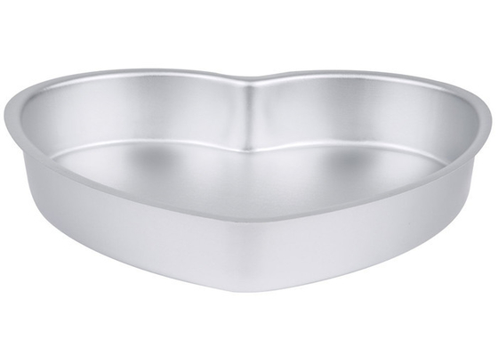 RK Bakeware الصين خدمة الطعام NSF 142*134*55 الألومنيوم شكل القلب كعكة وعاء أسفل فضفاض