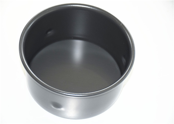 RK Bakeware الصين خدمة الطعام NSF أسفل فضفاض شكل مستدير وعاء الكعك الألومنيوم الصف التجاري