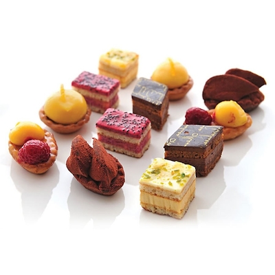 RK Bakeware الصين خدمة الطعام NSF Nonstick الألومنيوم Petit Four /Tartlet / Quiche Mold- 50/Set