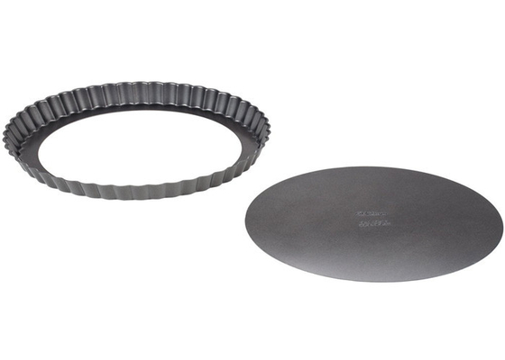 RK Bakeware الصين خدمة الطعام NSF Nonstick أسفل فضفاض علبة الكعك الألومنيوم المخصصة