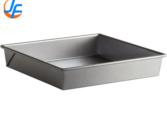 RK Bakeware الصين خدمة الطعام NSF 8x 8 غير اللصق الزجاج مستطيل كعكة القالب الفولاذ المقاوم للصدأ الفولاذ الكعكة المقلاة