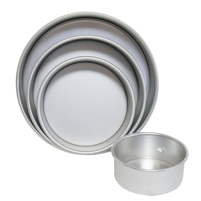 RK Bakeware الصين الخدمات الغذائية NSF التجارية معطف صلب كعكة الألومنيوم القالب كعكة وعاء كعكة علبة