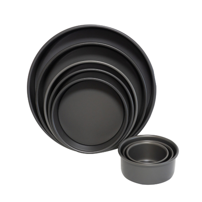 RK Bakeware الصين الخدمات الغذائية NSF التجارية معطف صلب كعكة الألومنيوم القالب كعكة وعاء كعكة علبة
