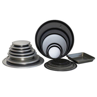 Rk Bakeware China Manufacturer-41225 12&quot; X 2&quot; مقلاة كعكة مستديرة من الفولاذ المسمر