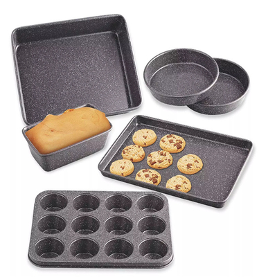 RK Bakeware الصين خدمة الطعام NSF 6 قطعة مجموعة أدوات الخبز غير اللزجة الكعكة / الكوكيز / الكعك / خبز