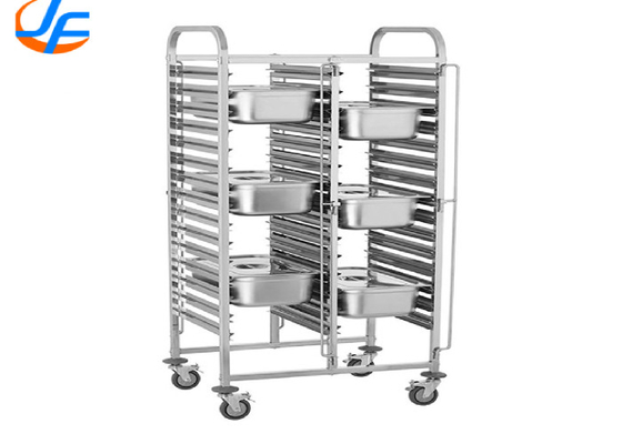 RK Bakeware China Foodservice NSF مخصص MIWI Oven Revent Oven رف من الفولاذ المقاوم للصدأ عربة خبز
