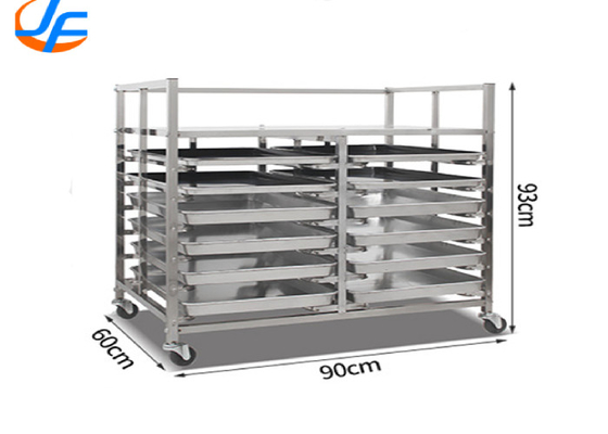 RK Bakeware China Foodservice NSF مخصص MIWI Oven Revent Oven رف من الفولاذ المقاوم للصدأ عربة خبز
