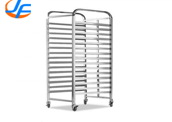RK Bakeware China Foodservice NSF Custom 800 600 Revent Oven Tray Trolley Trolley Food Trolley مع المقلاة من الفولاذ المقاوم للصدأ