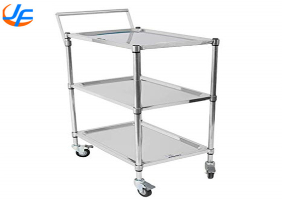 RK Bakeware China Foodservice NSF عربة خبز الفولاذ المقاوم للصدأ عربة توزيع متنقلة