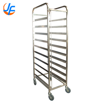 RK Bakeware الصين-التربية التجارية سقف عربة الفولاذ المقاوم للصدأ / سقف الخبز المخصص للمخابز الصناعية