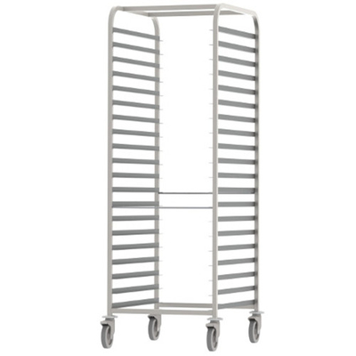 RK Bakeware الصين- 800 * 600 رف الفرن المزدوج الفولاذ المقاوم للصدأ ناقل الخبز الدوار الفولاذ المقاوم للصدأ رف الفرن