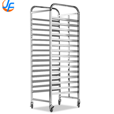 RK Bakeware الصين- 800 * 600 رف الفرن المزدوج الفولاذ المقاوم للصدأ ناقل الخبز الدوار الفولاذ المقاوم للصدأ رف الفرن