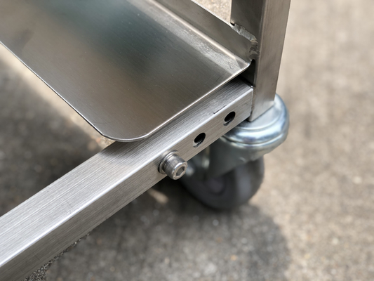 RK Bakeware الصين-ماكيز Flatpack Z Frame التعشيش عربة الفولاذ المقاوم للصدأ لإنتاج المخبز