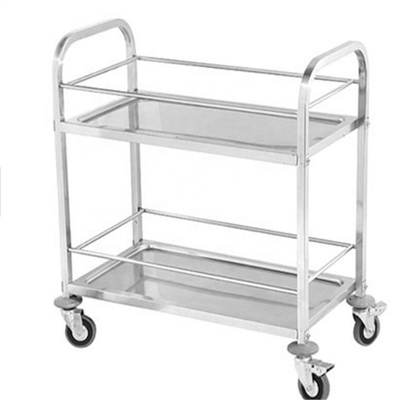 RK Bakeware الصين خدمة الطعام NSF مستشفى الفولاذ المقاوم للصدأ العربة الطبية مع الأدراج