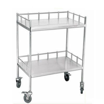 RK Bakeware الصين خدمة الطعام NSF مستشفى الفولاذ المقاوم للصدأ العربة الطبية مع الأدراج
