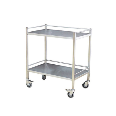 RK Bakeware الصين الخدمات الغذائية NSF صفين الدرج الدرج عربة الفولاذ المقاوم للصدأ