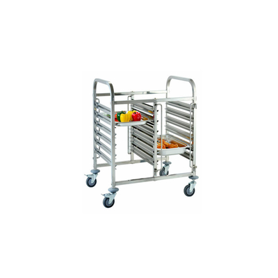 RK Bakeware الصين الخدمات الغذائية NSF الفولاذ المقاوم للصدأ فرن الدرج رف المخبز عربة الخبز