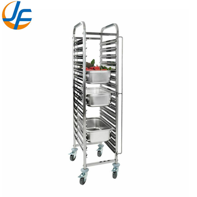 RK Bakeware الصين الخدمات الغذائية NSF لفة في الفولاذ المقاوم للصدأ علبة طعام مسطحة