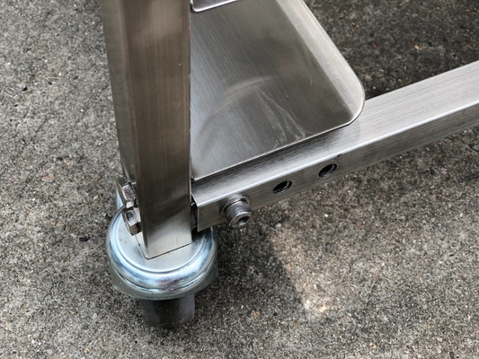 Rk Bakeware الصين الفولاذ المقاوم للصدأ Z Frame Nesting Rack Trolley لإنتاج المخبز