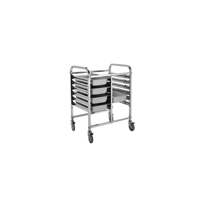 RK Bakeware الصين خدمة الطعام NSF الألومنيوم 6-Tiers GN1/1 Bun Pan Rack