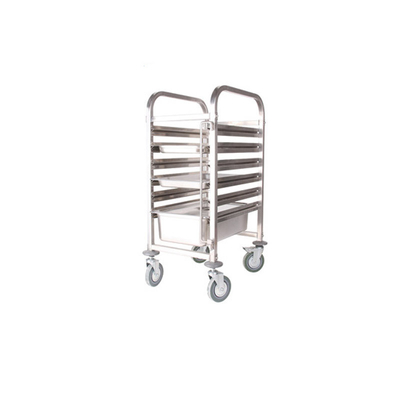 RK Bakeware الصين خدمة الطعام NSF الألومنيوم 6-Tiers GN1/1 Bun Pan Rack